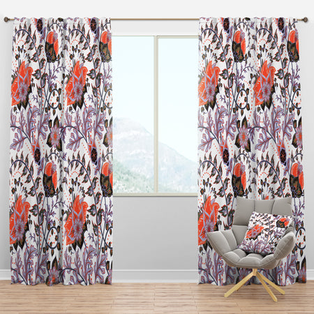 Pattern, Vintage Decorative Elements - Bohemian & Eclectic Curtain Panels