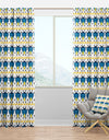 Doodle Monkey Pattern - Tropical Curtain Panels