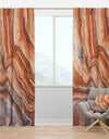 Marbled Detail of Colourful Rock - Traditional Curtain Panels