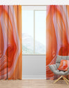 Carson Carrington Tannback 'Mineral Orange Agate - Mid-century Modern Curtain Panels