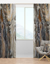 Onyx detail Composition - Mid-Century Modern Curtain Panels