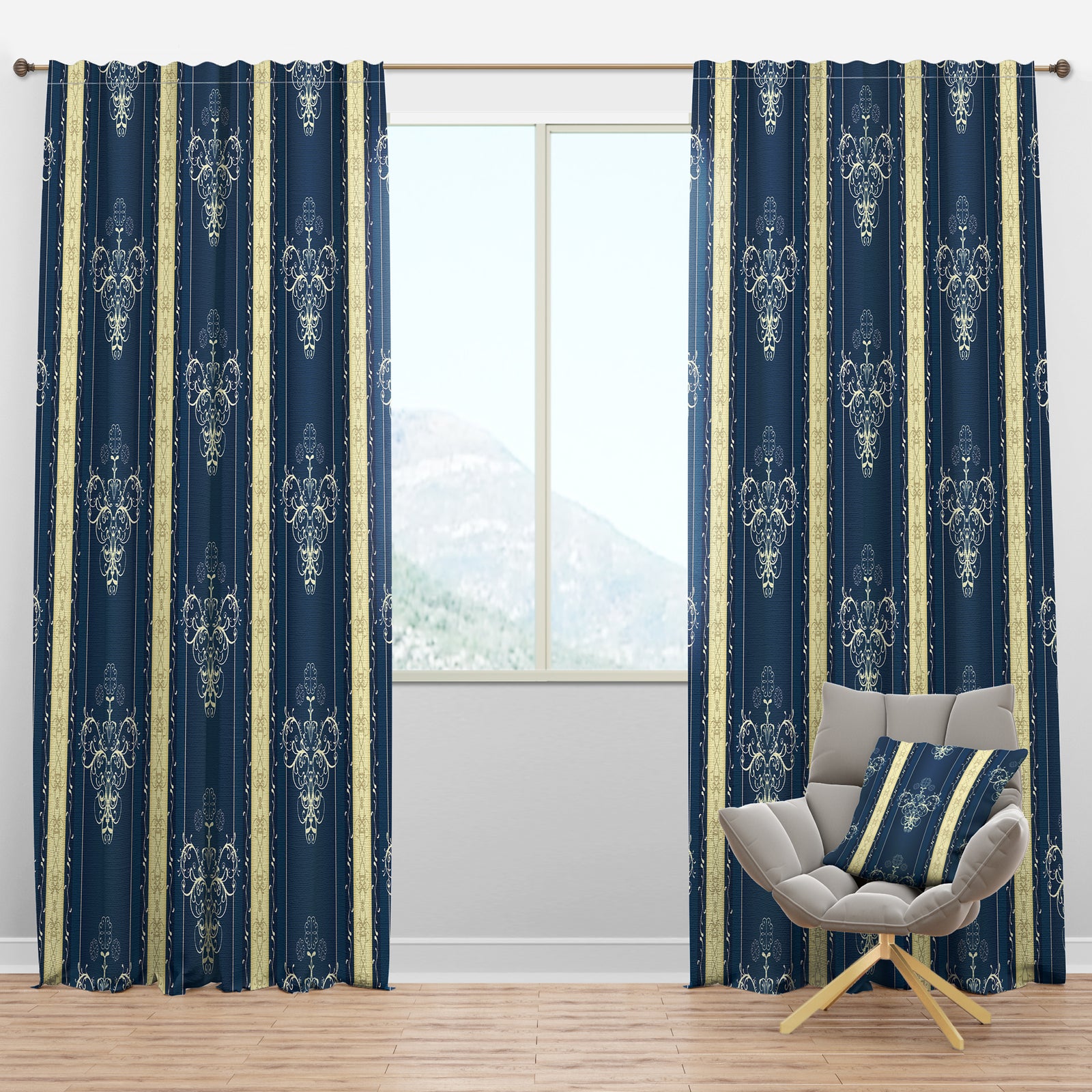 Luxury lace Design - Modern & Contemporary Curtain Panels