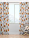 Daisy Hearts Close-ups - Floral Curtain Panels