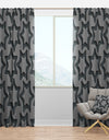 Starshaped abstract Technology - Modern & Contemporary Curtain Panels