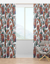 Colourful Floral Paislery - Floral Curtain Panels
