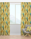 Retro Abstract Design II - Mid-Century Modern Curtain Panels