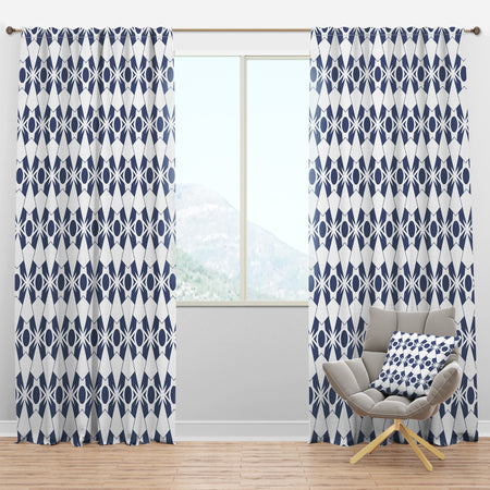 Carson Carrington Tanghult Mid-century Modern Curtain Panels