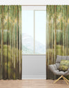 Aspens Neutral Forest - Traditional Curtain Panels