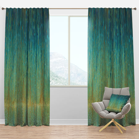 Rain Abstract Panel - Modern & Contemporary Curtain Panels