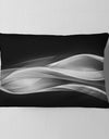 Glittering Silver Pattern - Abstract Throw Pillow