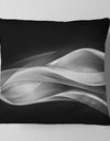 Glittering Silver Pattern - Abstract Throw Pillow