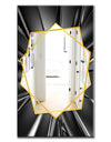 Futuristic Crystal - Modern Mirror - Frameless Wall Mirror
