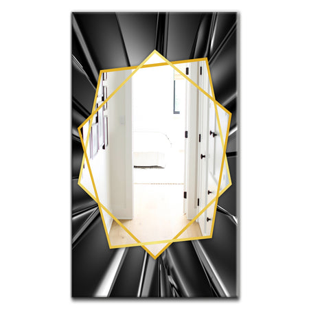 Futuristic Crystal - Modern Mirror - Frameless Wall Mirror