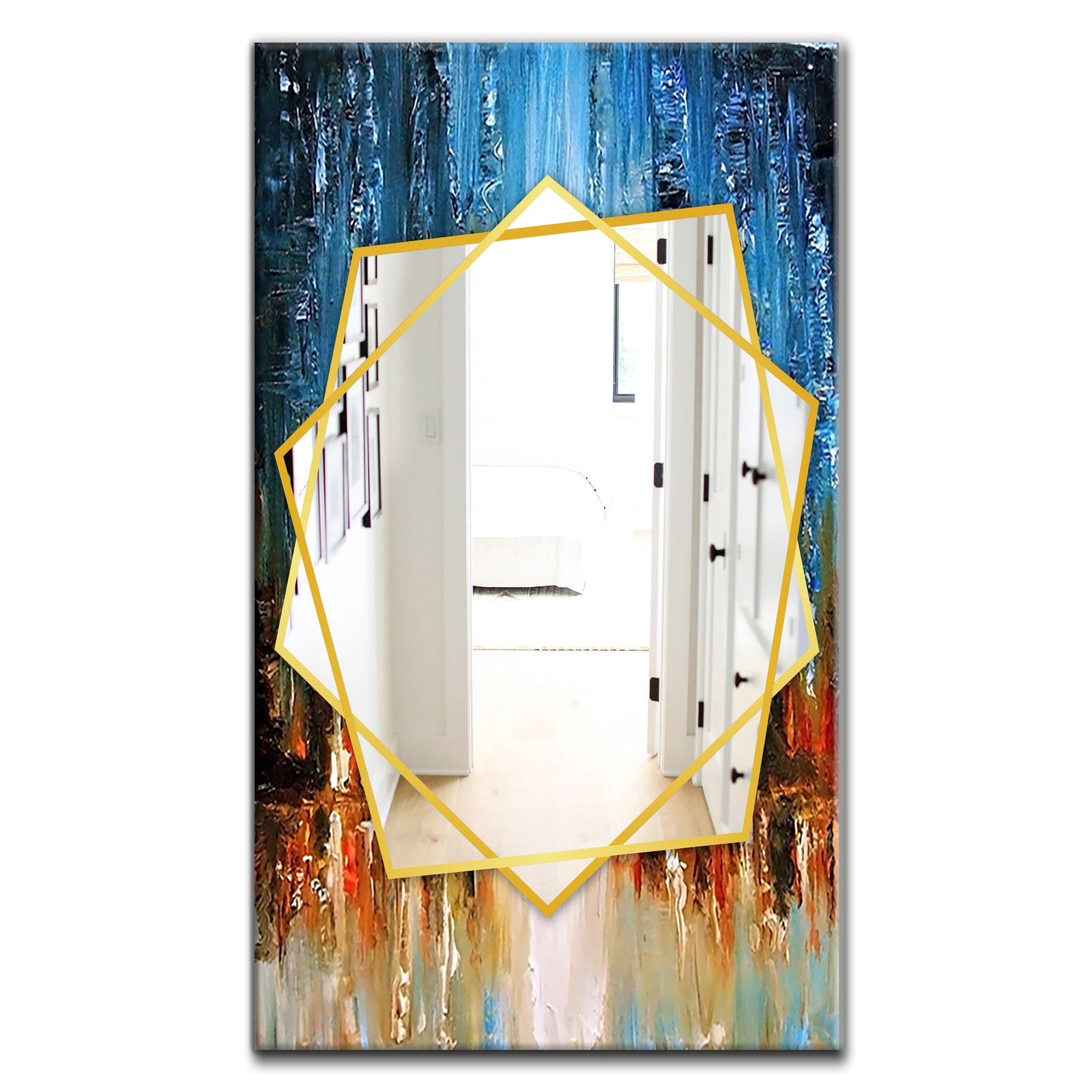 Moon - Modern Mirror - Frameless Contemporary Wall Mirror