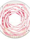 Quartz texture - Modern Round or Oval Wall Mirror - Whirl