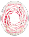 Quartz texture - Modern Round or Oval Wall Mirror - Whirl