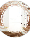 Crystals minerals and stones - Modern Round or Oval Wall Mirror - Triple C