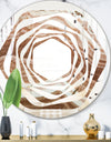 Crystals minerals and stones - Modern Round or Oval Wall Mirror - Whirl