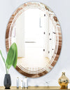 Crystals minerals and stones - Modern Round or Oval Wall Mirror - Triple C