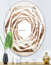 Crystals minerals and stones - Modern Round or Oval Wall Mirror - Whirl