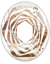 Crystals minerals and stones - Modern Round or Oval Wall Mirror - Whirl