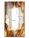 Eye Of The Storm - Modern Mirror - Frameless Contemporary Wall Mirror