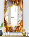 Eye Of The Storm - Modern Mirror - Frameless Contemporary Wall Mirror