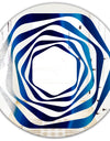 Crystal Stones - Modern Round or Oval Wall Mirror - Whirl