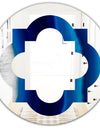 Crystal Stones - Modern Round or Oval Wall Mirror - Quatrefoil