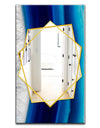 Crystal Stones - Modern Mirror - Frameless Contemporary Wall Mirror