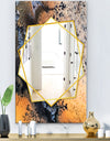Moss Agate Close Up - Modern Mirror - Frameless Contemporary Wall Mirror