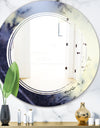 Moss Agate bush - Modern Round or Oval Wall Mirror - Triple C