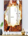 Brown Moss Agate - Modern Mirror - Frameless Contemporary Wall Mirror