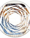 Close Up - Modern Round or Oval Wall Mirror - Whirl