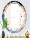 Close Up - Modern Round or Oval Wall Mirror - Triple C