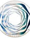 Agate beautiful colorful slices and texture - Modern Round or Oval Wall Mirror - Whirl