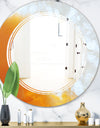 True Yellow Stone - Modern Round or Oval Wall Mirror - Triple C