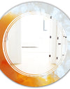 True Yellow Stone - Modern Round or Oval Wall Mirror - Triple C