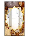 Sand Close Up - Modern Mirror - Frameless Contemporary Wall Mirror