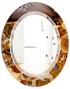 Sand Close Up - Modern Round or Oval Wall Mirror - Triple C
