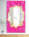 Mix Of Summer HawaIIn Flowers - Traditional Mirror - Frameless Wall Mirror