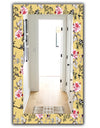 Pink Blossom 4 - Traditional Mirror - Wall Mirror