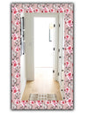 Pink Blossom 5 - Traditional Mirror - Vanity Mirror