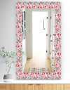 Pink Blossom 5 - Traditional Mirror - Vanity Mirror