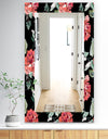 Obsidian Bloom 1 - Traditional Mirror - Vanity Mirror