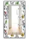 Vintage Flowers 3 - Traditional Mirror - Wall Mirror