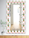 Home Flower - Traditional Mirror - Vanity Mirror