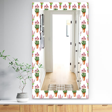 Home Flower - Traditional Mirror - Vanity Mirror