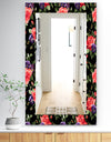 Obsidian Bloom 5 - Traditional Mirror - Vanity Mirror