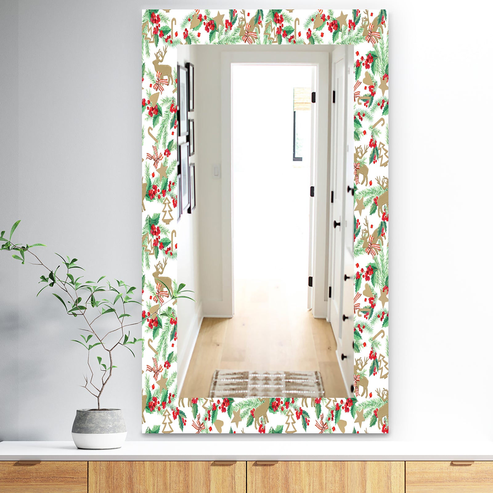 Christmas Decoration - Traditional Mirror - Vanity Mirror